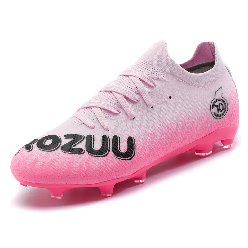 

Professional Men Football Field Boots FG Fast Soccer Shoes Society Cleats Football Shoes Original Ultralight Sneaker Outdoor