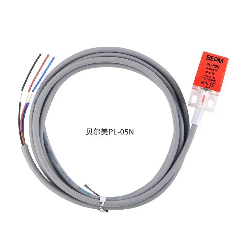 High-Quality Proximity Switch PL-05N Sensor DC Three-Wire Normally Open PL-05P Limit Switch Square Sensor