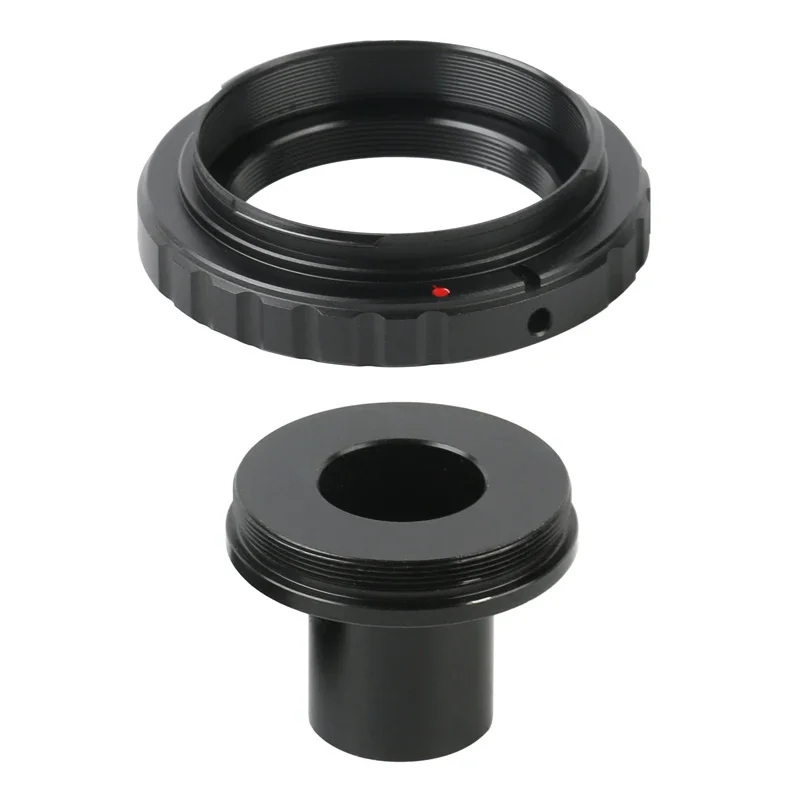 T2 Mount Camera Adapter Nikon Canon EOS SLR Camera Microscope Eyepiece Connector For 23.2mm Interface Biological Microscope