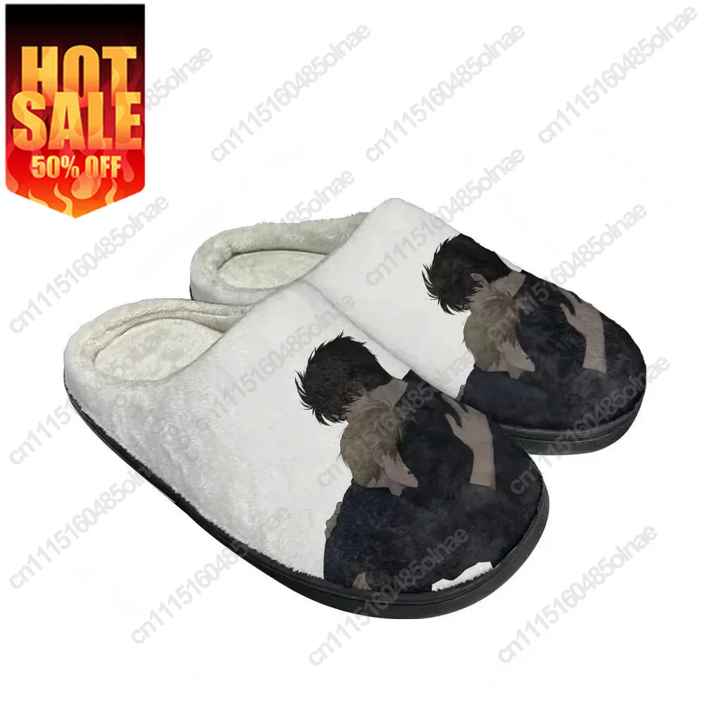 Hot Cool Banana Fish Fashion Cotton Custom Slippers Mens Women Teenager Plush Casual Keep Warm Shoes Thermal Comfortable Slipper