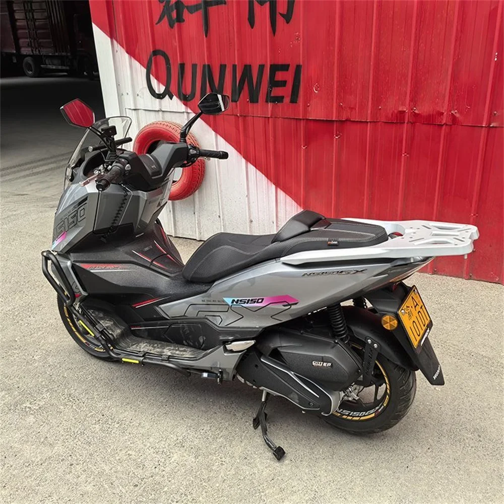 رف أمتعة عالي الجودة لهوندا NS150GX رف خلفي من سبائك الألومنيوم جناح خلفي SDH150T-8A دعم صندوق السيارة