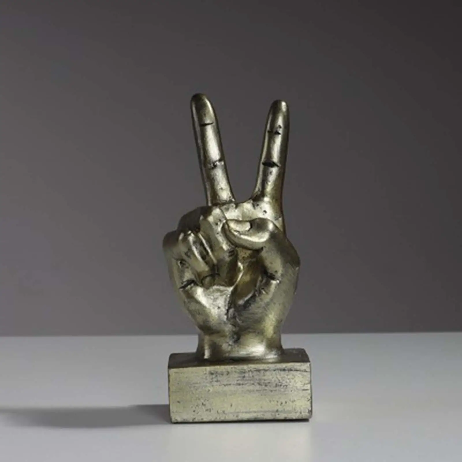 Art Hand Gesture Sculpture Ornament Figurine Statue Tabletop Decor Adornment