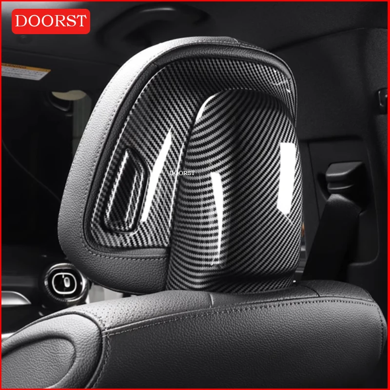 

For Mercedes Benz C GLC E EQE EQS Class W206 X254 W214 Car Accessories Seat Headrest Button Adjusting Switch Cover Trim Panel