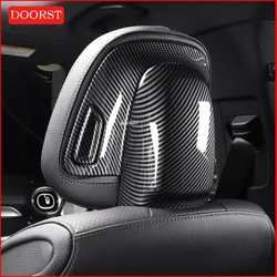 For Mercedes Benz C GLC E EQE EQS Class W206 X254 W214 Car Accessories Seat Headrest Button Adjusting Switch Cover Trim Panel