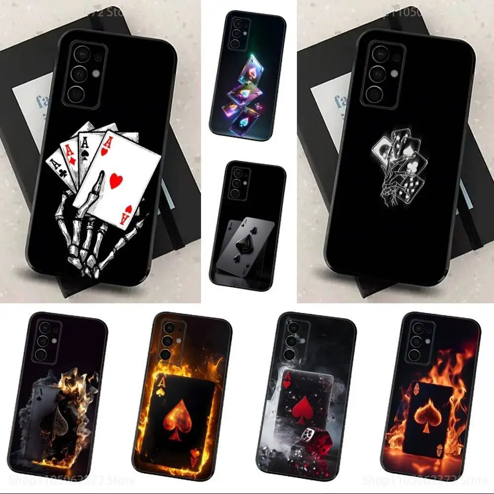 capa-de-telefone-dream-art-poker-ace-para-samsung-galaxy-a13-a21s-a22-a31-a32-a52-a53-a71-a80-soft-black-shell