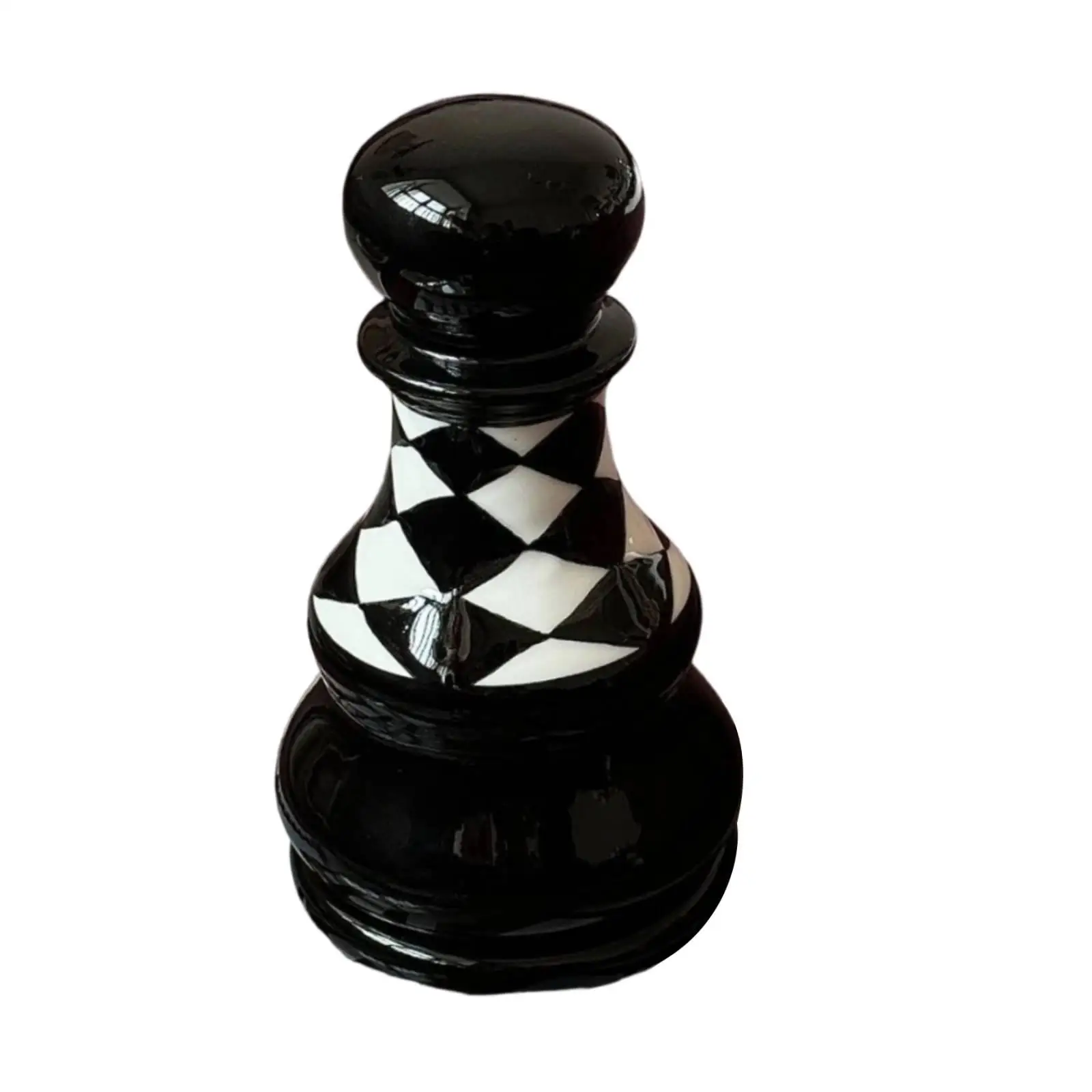 Elegant Chess Figure Ceramic Toothpick Holder Dispenser Home Decor Collectible for Restaurant Diner Kitchen Shelf