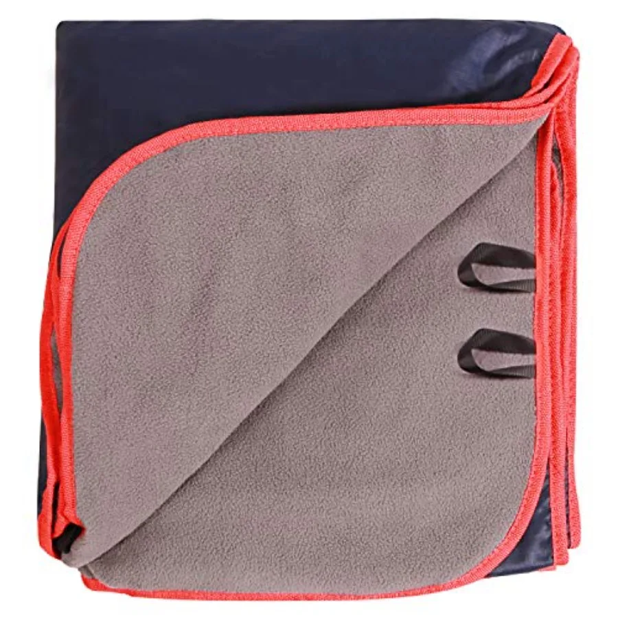 

Large Waterproof Stadium Blanket for Cold Weather: Soft Warm Fleece Camping Blanket with Windproof Protection Ideal for Outdoor