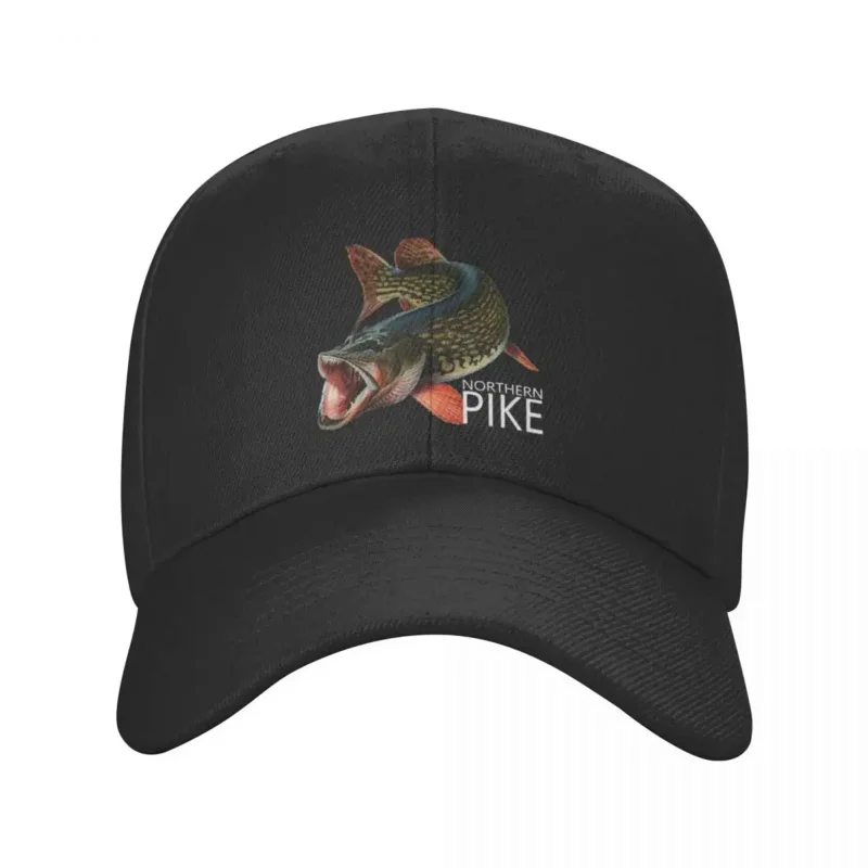 Northern Pike Fish Baseball Cap Rugby custom Hat Luxury Hat Women\'s Hats Men\'s