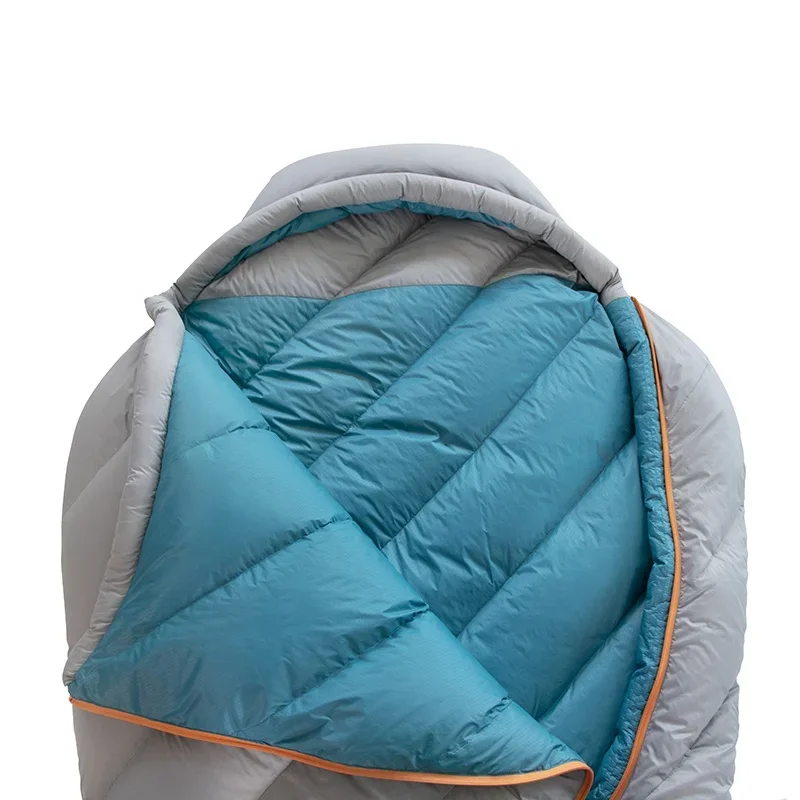 Wholesale Mummy Extreme Cold Weather Outdoor Camping Waterproof White Goose Down Sleeping Bag