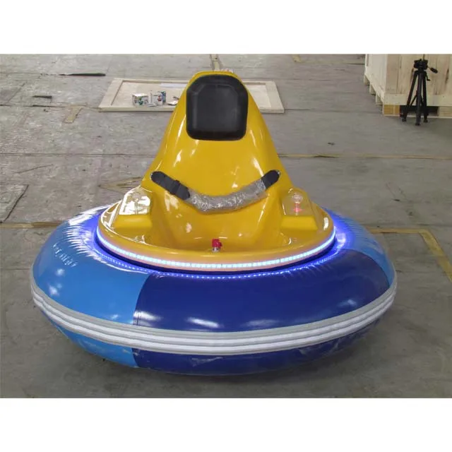 Remote Control Battery And Coin Operated Powered Motorized Inflatable UFO Electric Bumper Car