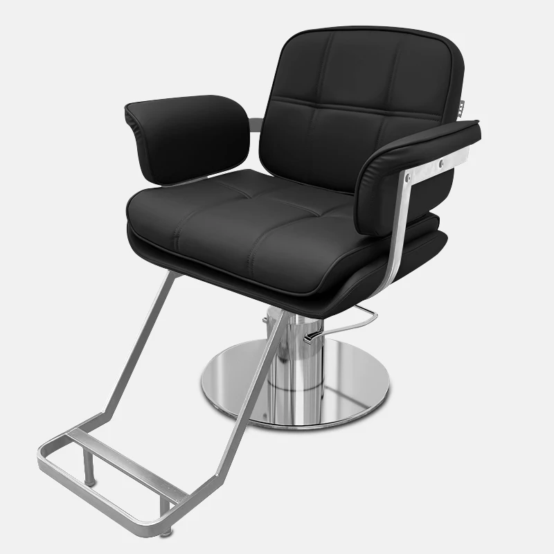 Comfortable Beauty Salon Chair Stylist Barber Chairs Barbershop Metal Chair Vanity Professional Swivel Hair Salon Furniture