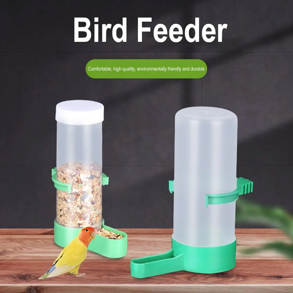 Pet Bird Drinker Feeder for Cage Bird Supplies Parrot Parakeet Automatic Water Cups Bird Feeder Bottle Automatic Bird Feeder