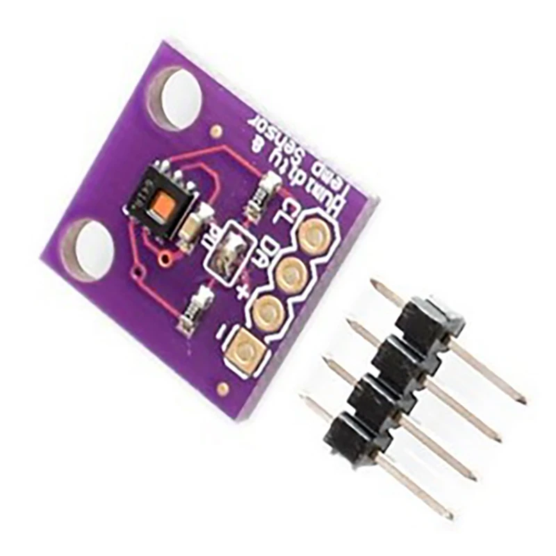 HDC1080 เซนเซอร์โมดูลความแม่นยําสูงอุณหภูมิความชื้นเซนเซอร์ GY-213V-HDC1080 โมดูล