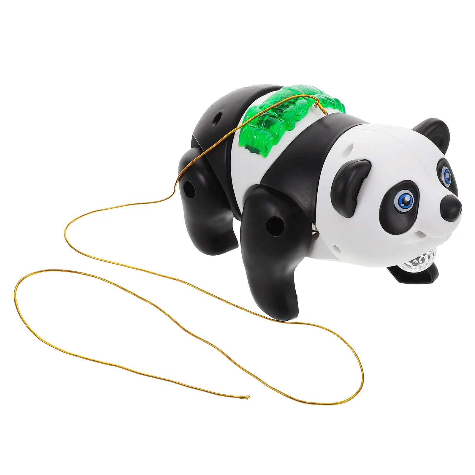 Electronic Walking Panda with Music LED Lights Interactive Crawling Singing Panda Pet for Kids Home Kindergarten
