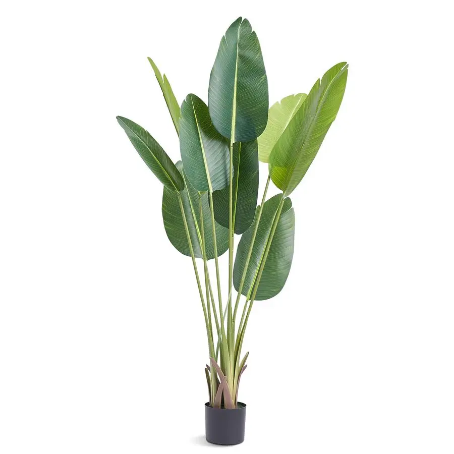 

Artificial Bird of Paradise Tree, 5 FT Tall Faux Plant, PE Material amp AntiTip Tilt Protection LowMaintenance Plant, Lifelike G