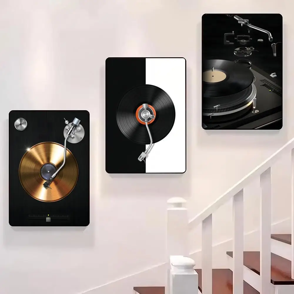 

Vintage Cassette Poster Cassette DJ Poster Sticky Wall Waterproof Home Living Room Bedroom Bar Aesthetic Decoration Perfect Gift