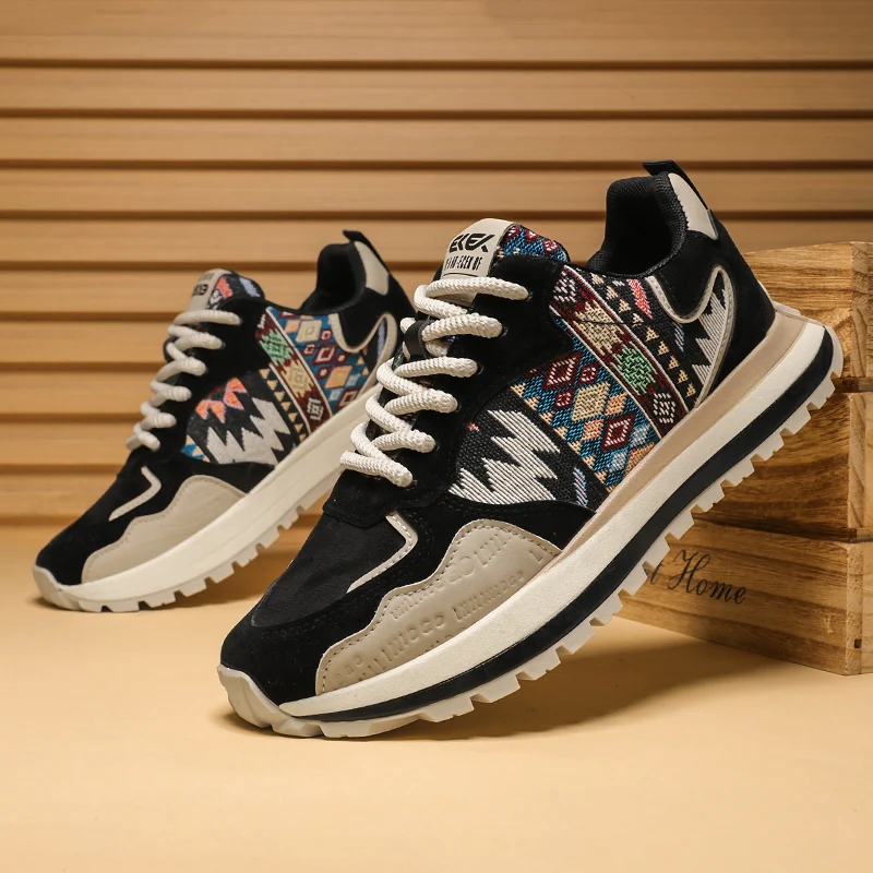 

Fashion Men's Casual Sneaker Comfort Versatile Designer Sneakers Man Low Cut Breathable Platform Shoes for Men tenis masculino