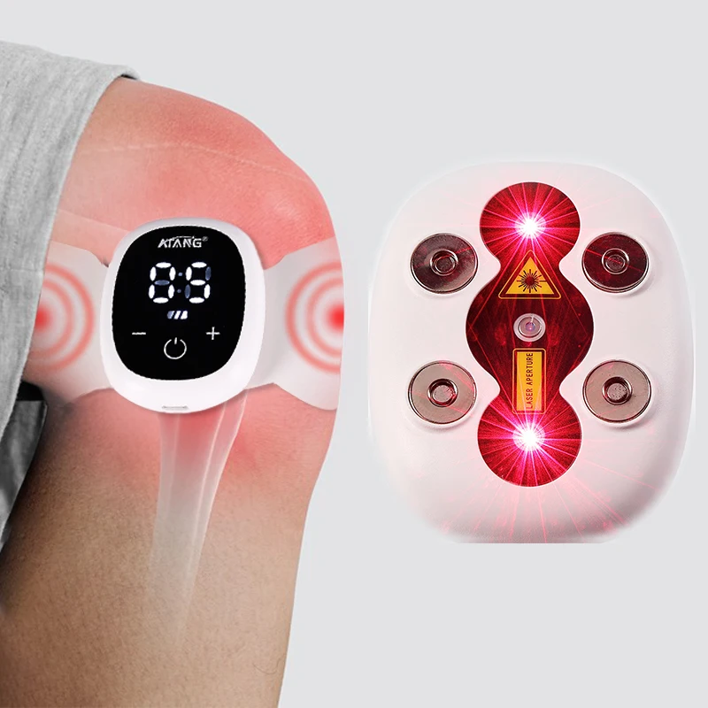 Therapeutic Pain Management Cold Laser Therapy Device Red and Infrared Laser for Biostimulation Pain Relief