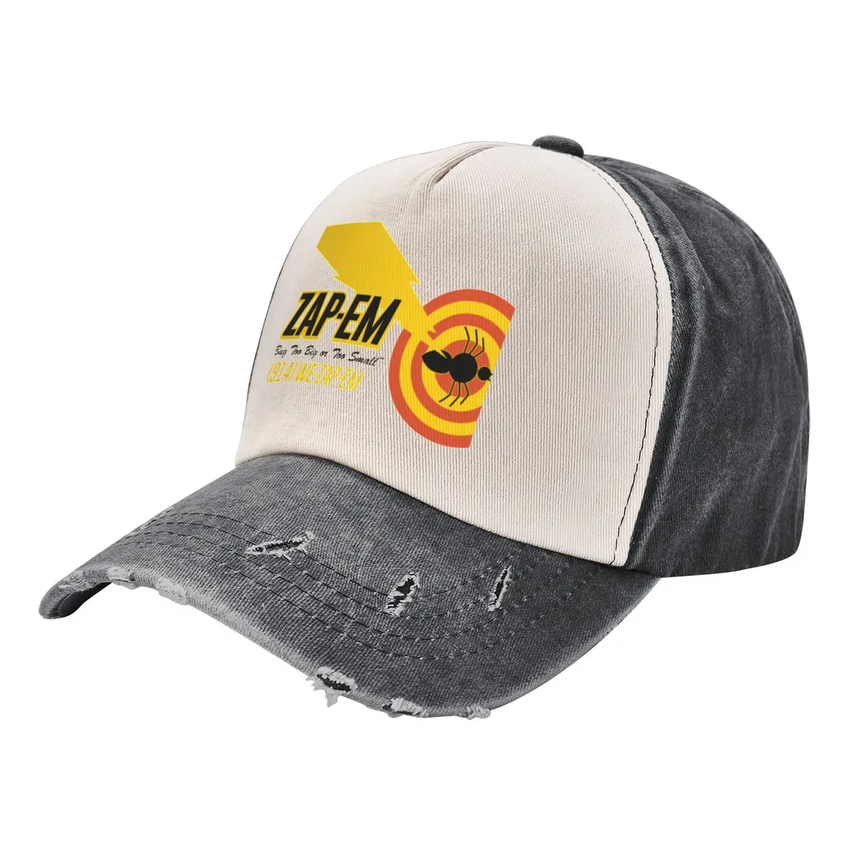 MIB ? ZAP-EM logo Baseball Cap hard hat western Hat |-F-| Women Hats Men's