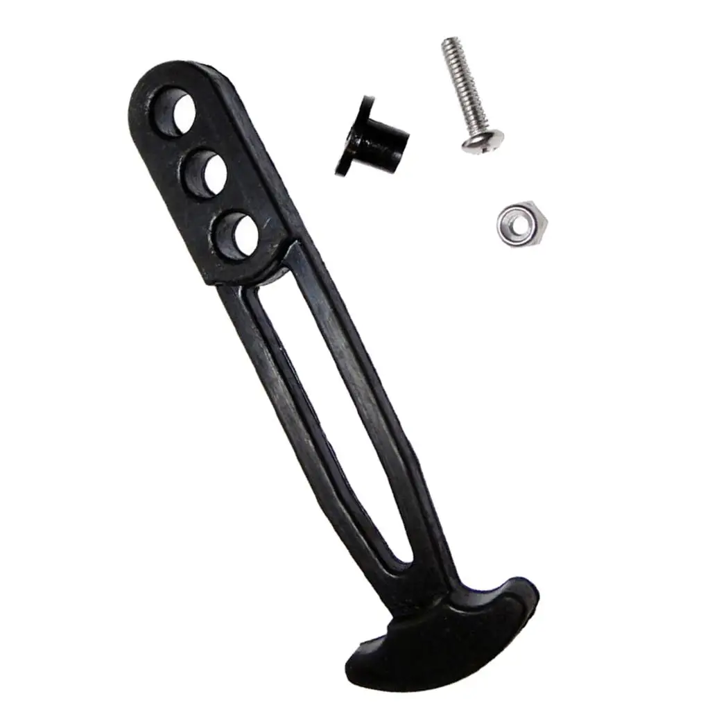 

Универсальная защелка для спортивной посадочной лестницы для морской лодки — 3 отверстия — черный