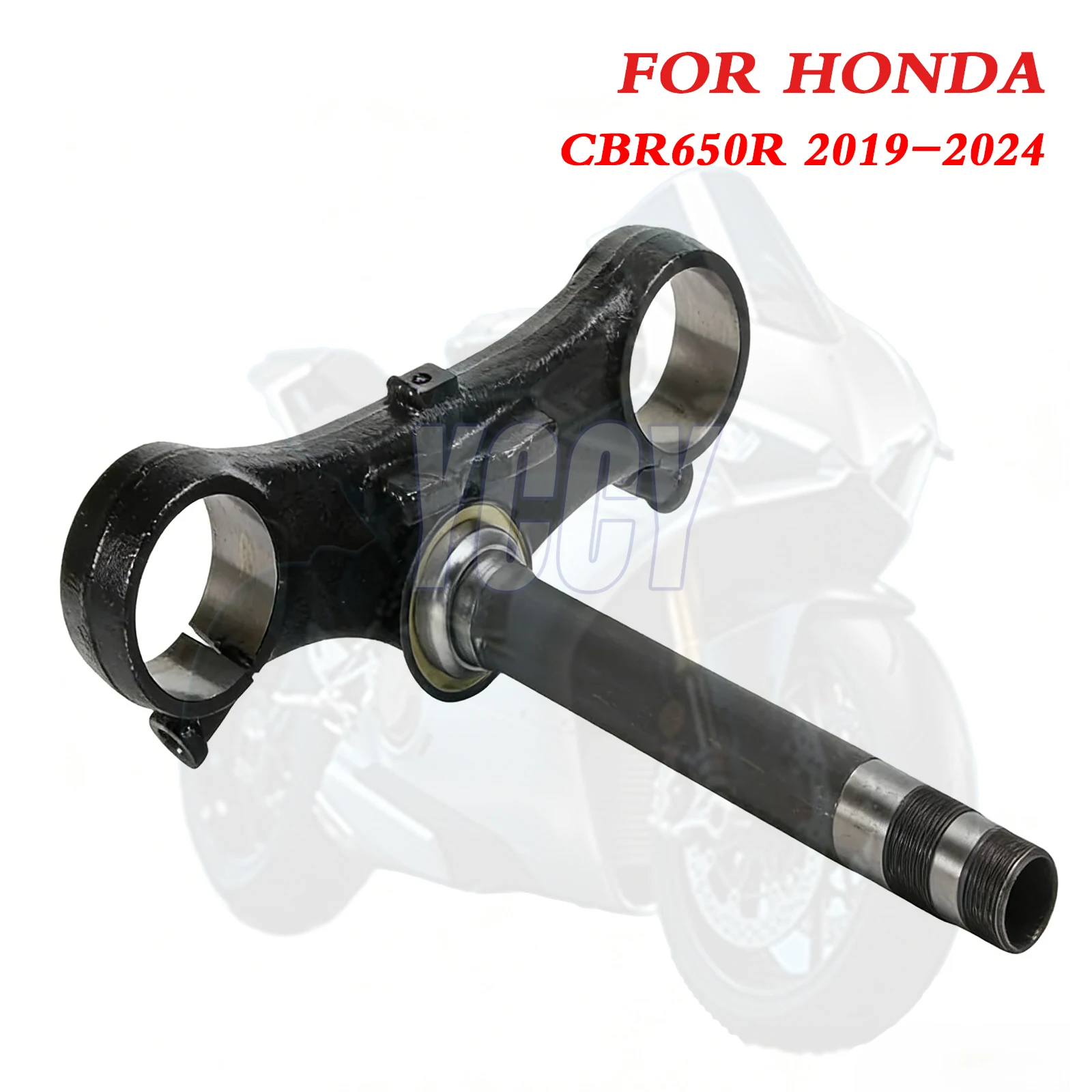 High Quality Motorcycle Lower Triple Tree Clamp Directional Column Steering Stem For HONDA CBR650R CBR 650 R 2019-2024 Brandnew