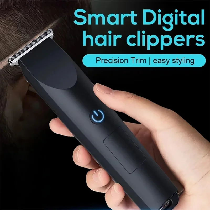 Electric Hair Trimmer Adjustable Cutter Head Design Men Professional Barber Cutting Shaving Machine USB Charging For Home Salon