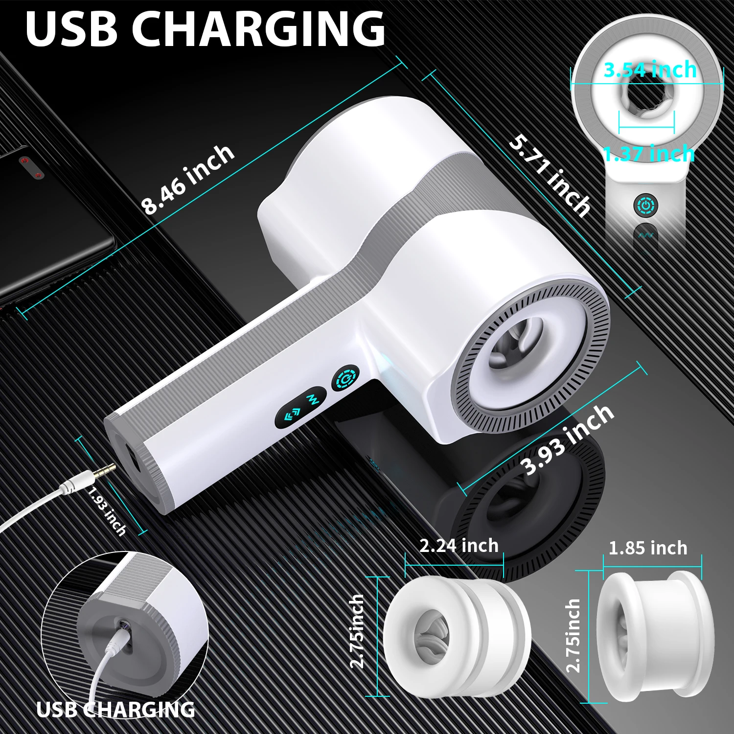 Copo masturbadores masculinos automáticos com 5*5*7 empurrando rotativa vibratória silenciosa mãos livres bolso buceta Stroker brinquedos sexuais 3D para mim