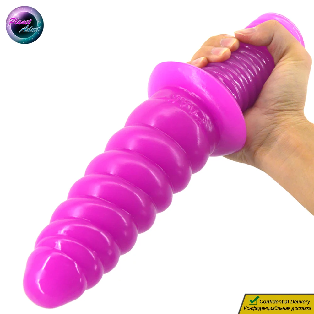 Pénis Éldouble pénétration pour femme, glace à vis en spirale, gode dague, mastjaune, jouets sexuels pour adultes, chatte et anal, 29x5.5cm