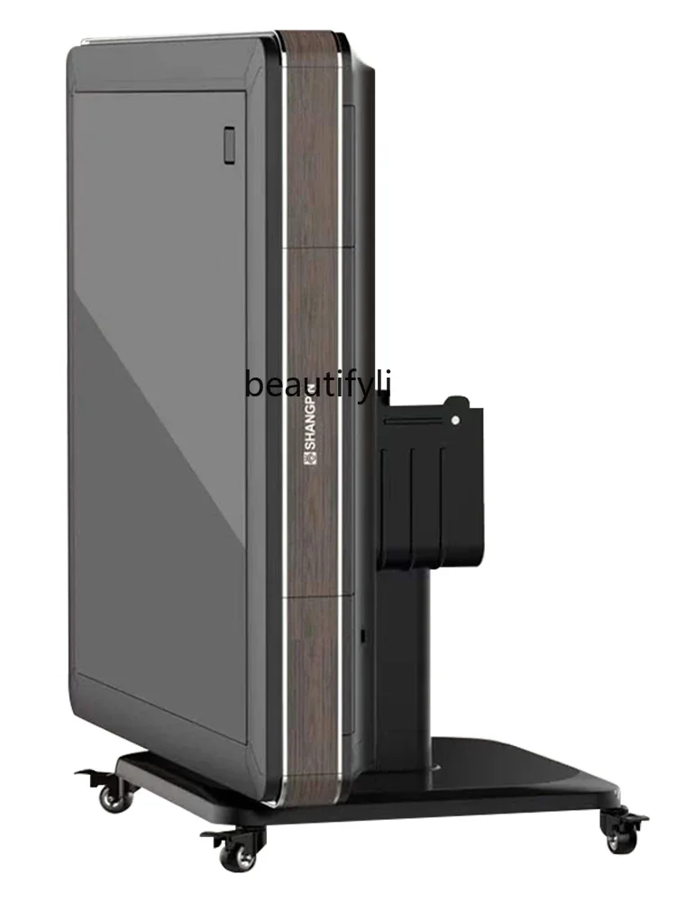 

xzLight Luxury Mute Heating Mahjong Machine Automatic Dual-Use Folding Dining Table Mahjong Table