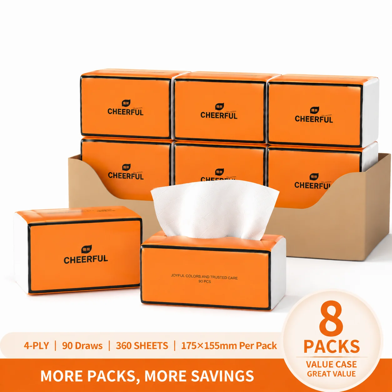 8bags-soft-facial-tissues-4‑ply-thick-virgin-wood-pulp-disposable-paper-tissues-90-draws-360-sheets-for-home-daily-family-use