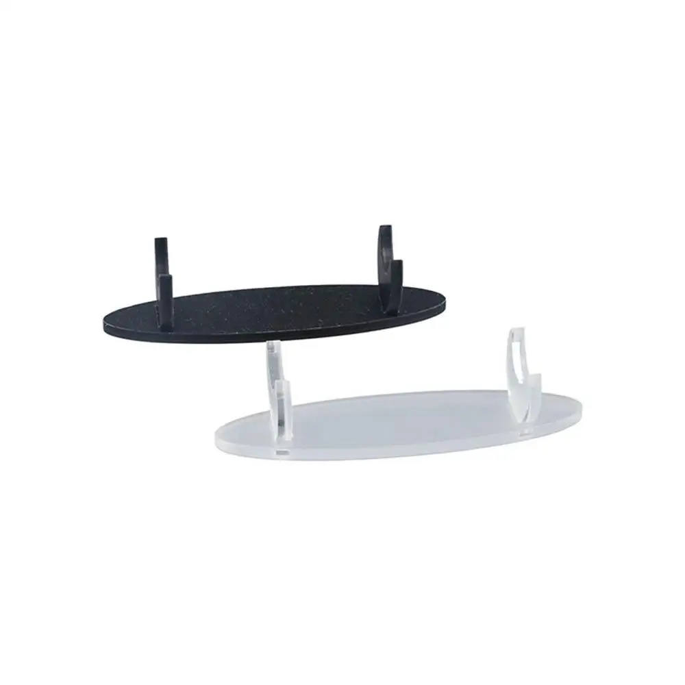 Desk Pencil Holder Acrylic Pen Holder Clear Transparent Pen Display Stand Black Stationery Fountain Pen Rack