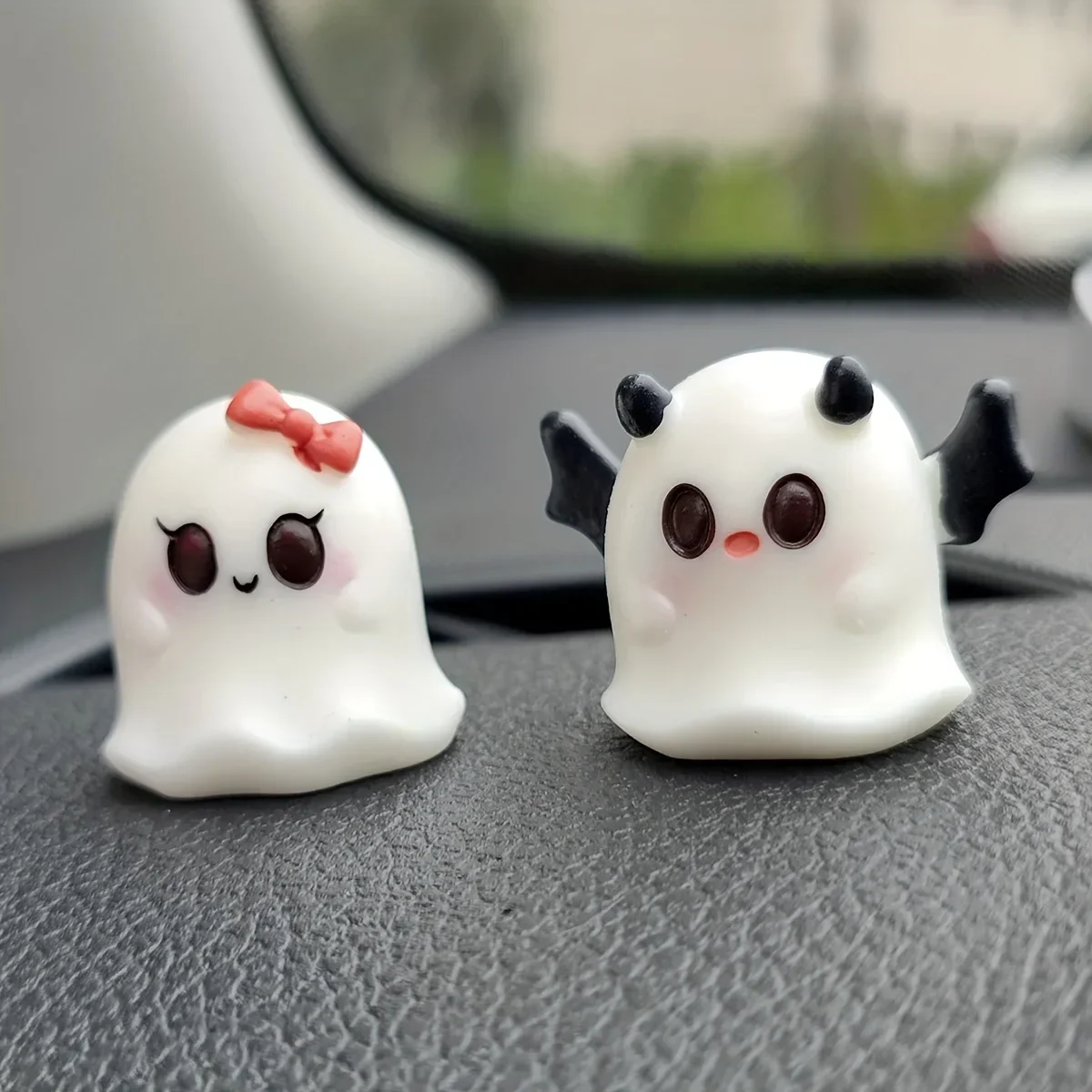 Spook Up Your Car with These Adorable Halloween Ghost Ornaments!