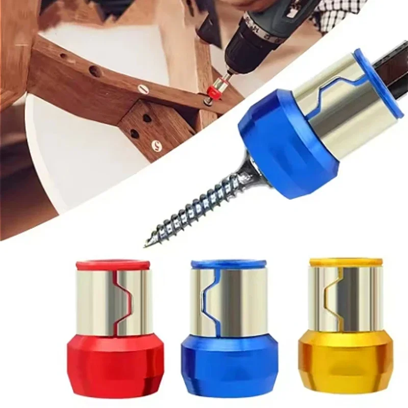 Alloy Magnetic Ring Screwdriver Bits Anti-corrosion Strong Magnetizer Drill Bit Holder Magnetizing Screwdriver Head