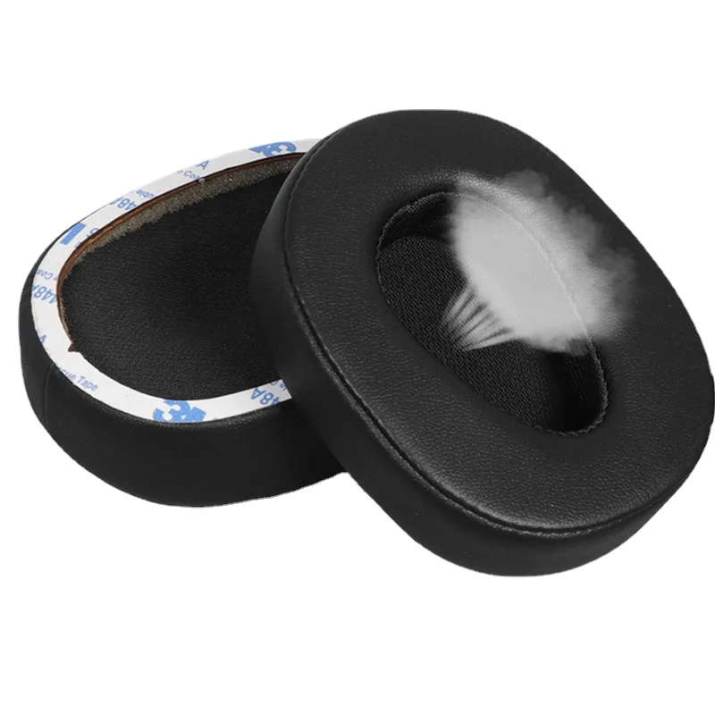 دائم منصات الأذن ل 1 أكثر MK801 سماعة الأذن لينة بروتين الجلود رغوة الذاكرة الإسفنج غطاء إصلاح أجزاء سماعة كم