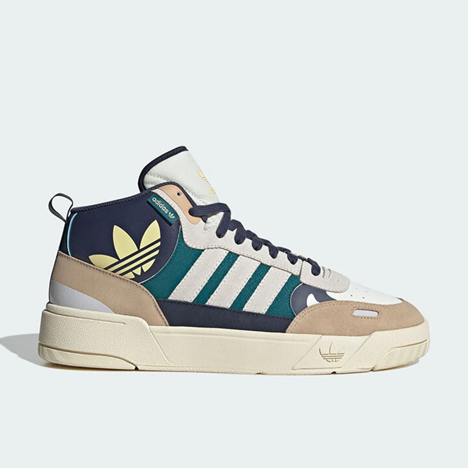Adidas Authentic Men's Women's Same Style Comfortable Casual Wear-Resistant Mid-Top Sneakers IG9126