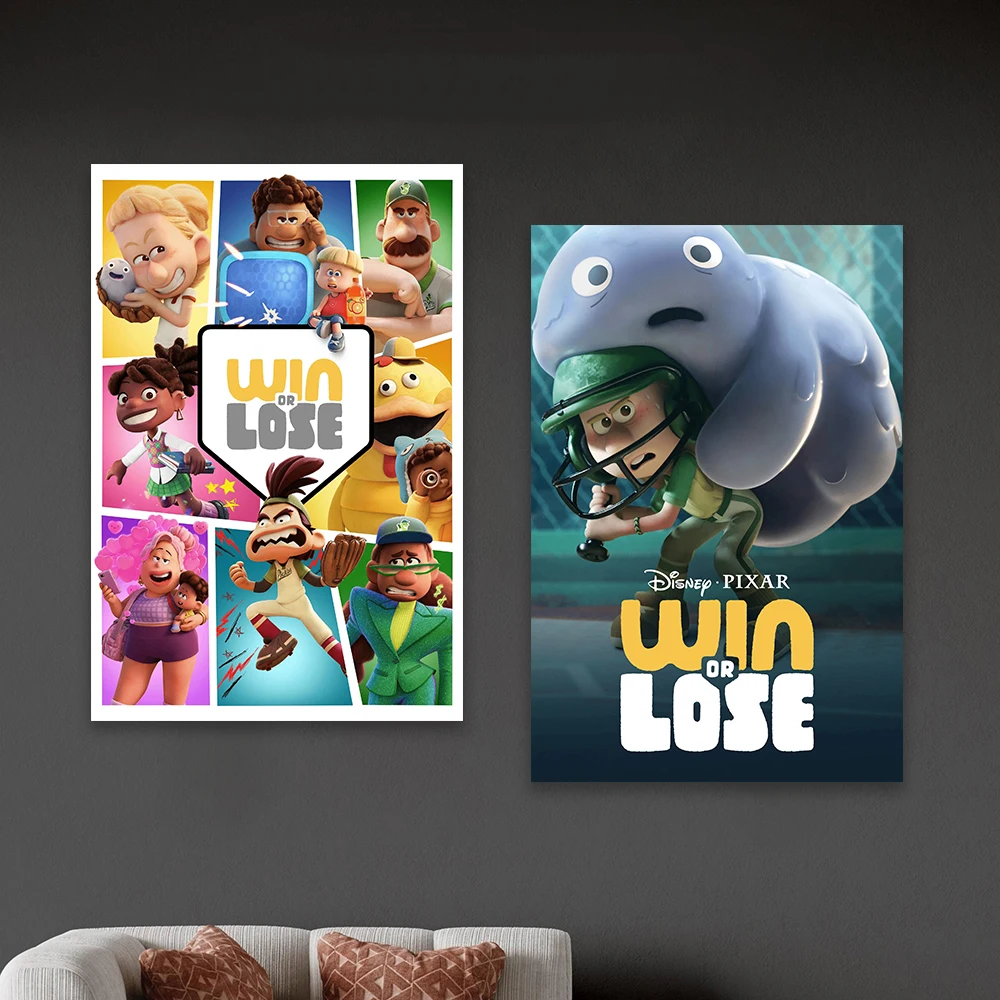 Забавный художественный постер с изображением фильма «Время или потерять», мультяшный настенный художественный принт, холст, картина, украшение для дома, детской спальни