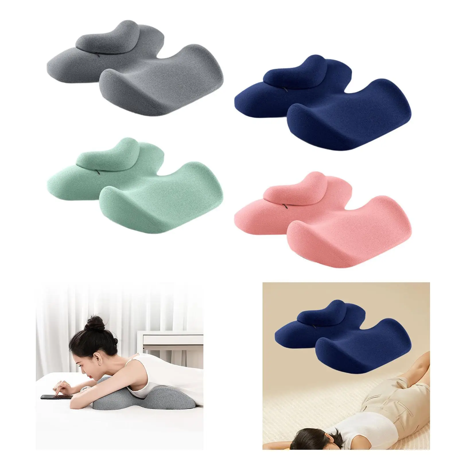

Memory Foam Message Neck Support Pillow Ergonomic Comfortable Table Rest Pillow