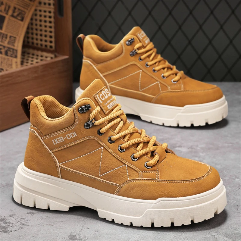 botas-de-trabajo-impermeables-para-hombre-antideslizantes-resistentes-al-desgaste-color-amarillo-estilo-retro-versatiles-casuales-de-proteccion-laboral