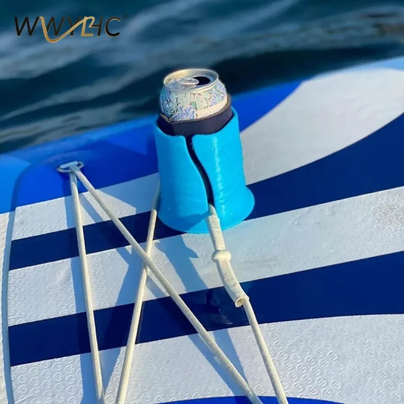

Suitable for Outdoor Surfboard Water Bottle Holder Beverage Silicone Holder