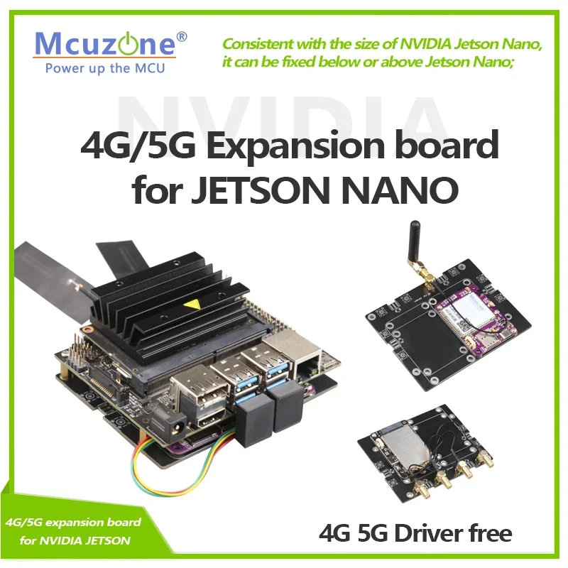

Плата расширения 4G/5G для NVIDIA Jetson NANO CAT4 LTE без драйверов ubuntu SSH RM500Q-GL FM150 RM500U-CN