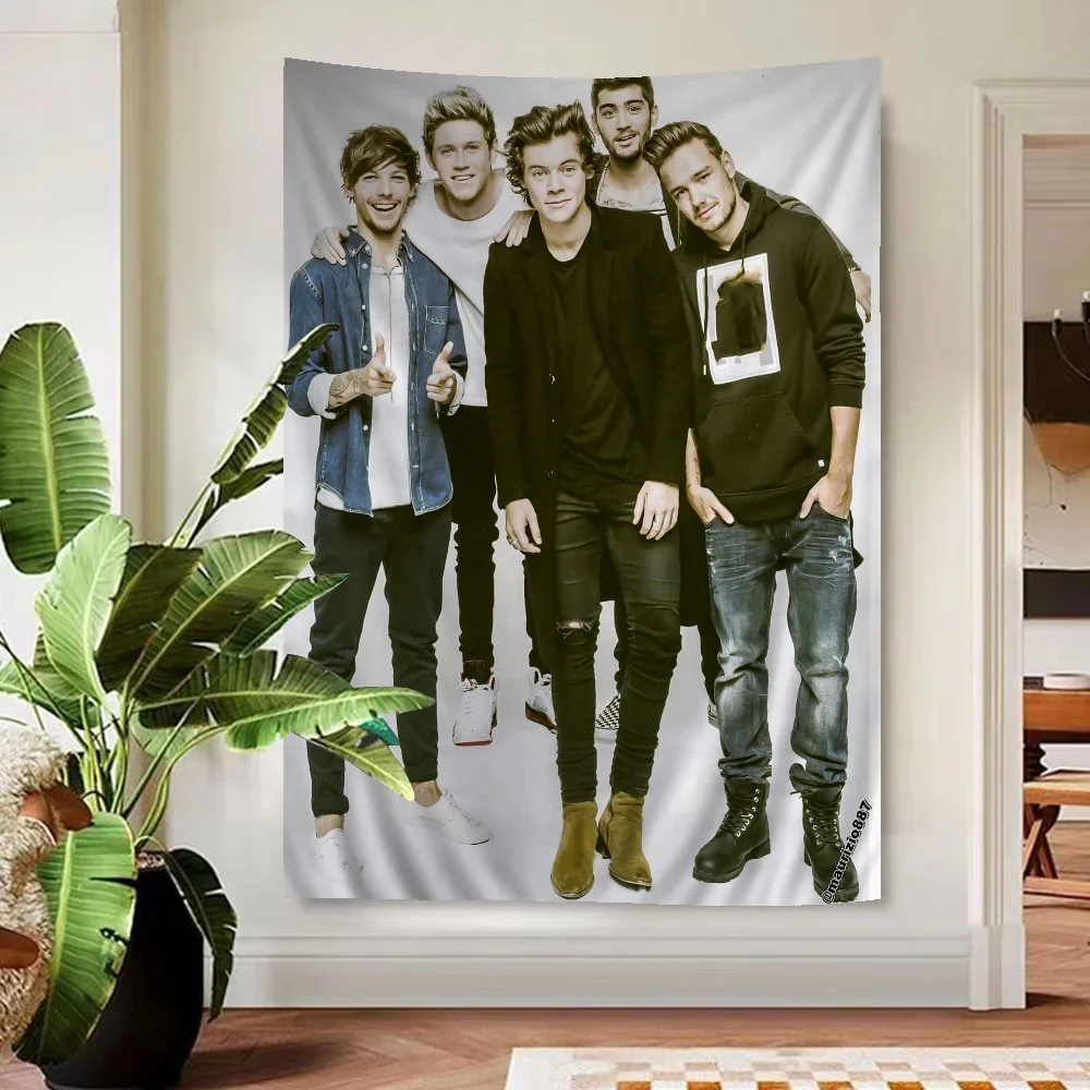 O-one Band D-Directions Music Hippie Wall Hanging Tapestries Bohemian Wall Tapestries Mandala INS Home Decor