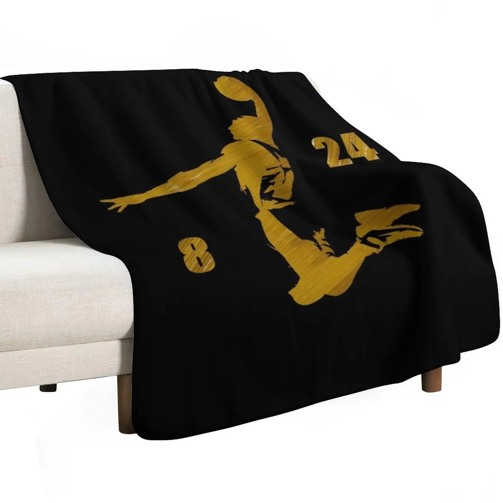 

Number 8 and 24 Basketball Sport Memorial Throw Blanket cosplay anime Camping anime Blankets