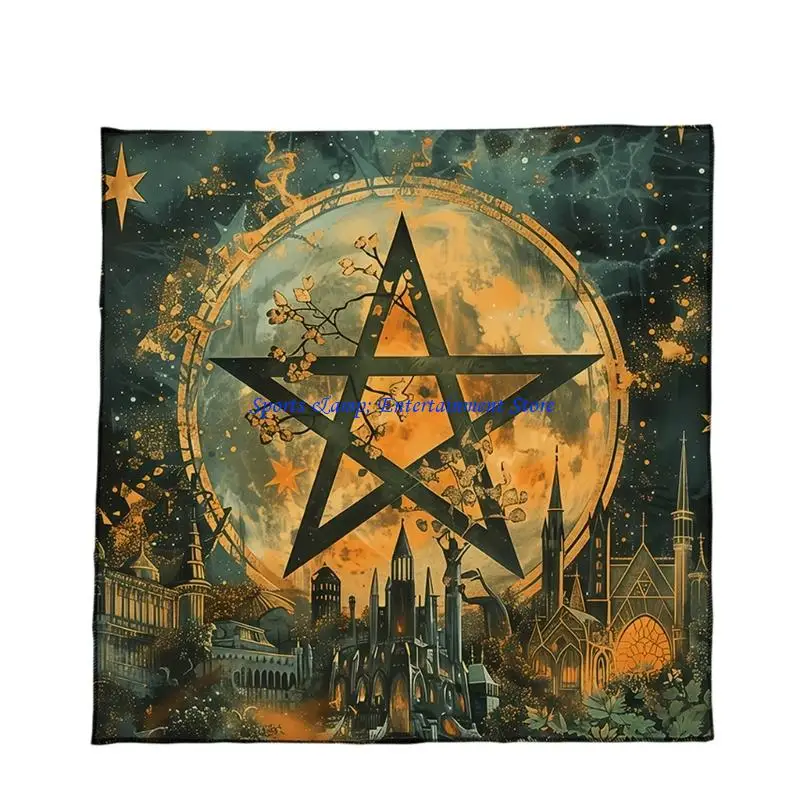 

G7NF Красочные Портативные Таро Обложка Простая Чистка Дорожная Удобная Ткань Таро