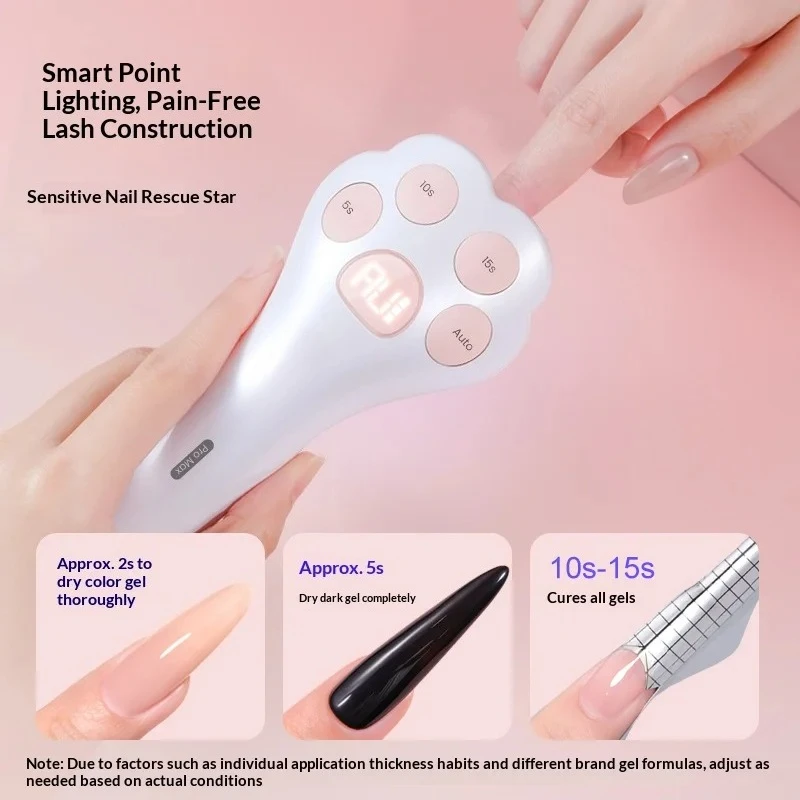 Mini Portable 395nm 400nm Rechargeable Nail Gel Lamp Uv Led Nail Lamp for Nails