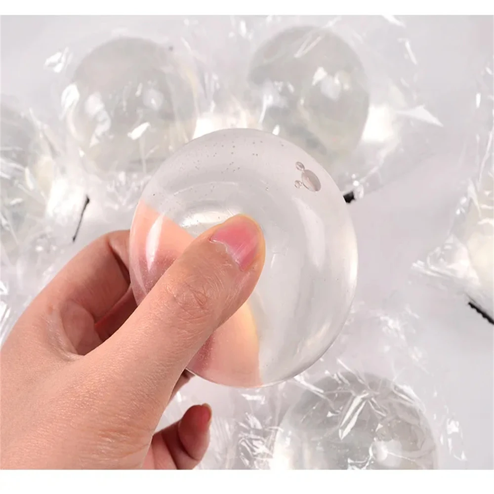 ลูกบอลน้ำเชื่อมมอลโตสใสแบบใหม่ บีบเล่นช้าๆ คลายเครียด ของเล่นสำหรับเด็กและผู้ใหญ่ ของขวัญบีบคลายเครียด