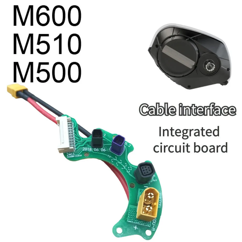 Ebike PCB Board Motor Controller Practical For Bafang MidDrive For M600 M500 Waterproof Plug-in 60G Circuit Board