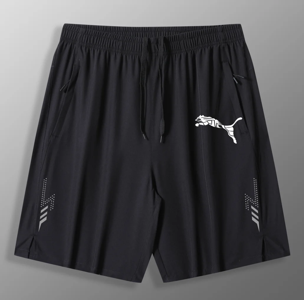 

New High Quality Men's Shorts, Modern Versatile Sports Shorts, Quick Drying Breathable Casual Shorts, For Fitness And Running