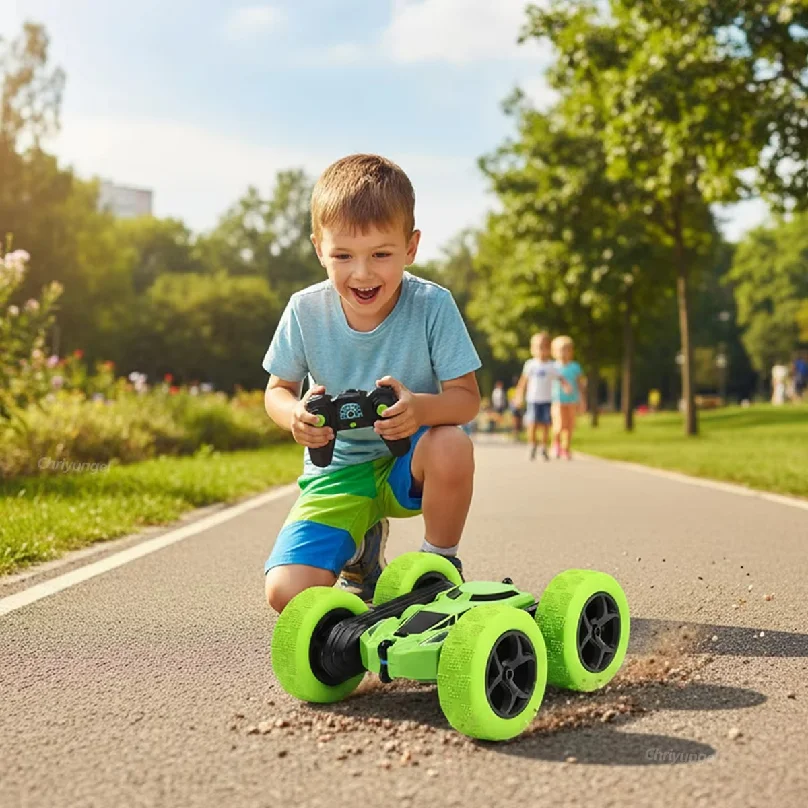 RC Stunt Car Children Double Sided Flip 2.4G Remote Control 360 Deree Rotation Off Road Drift RC Car Gifts For Kids Adults Boys
