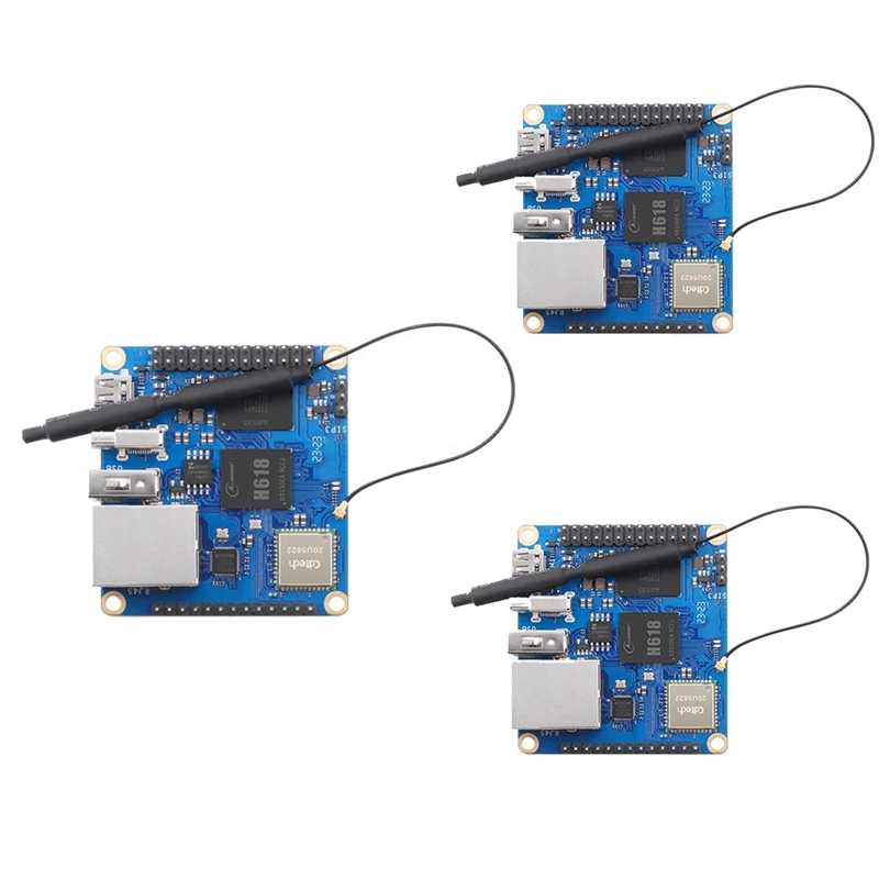 Placa de desarrollo para Orange Pi Zero 3, RAM H618 Wifi5 + BT 5,0 Gigabit LAN para Android 12, Debian12, Ubuntu22.04