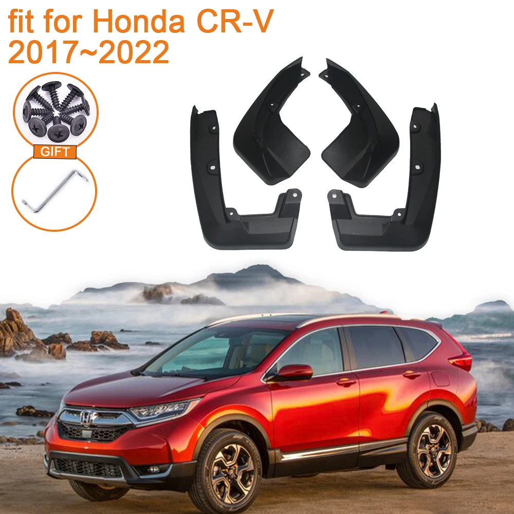 Honda CR-V CRV için çamur Flap CR V 2017 2018 2019 2020 2021 2022 aksesuarları çamurluklar Splash muhafızları ön arka tekerlek çamurluk genişletici